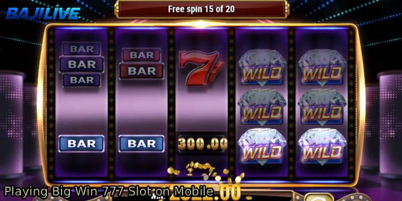 Playing-Big-Win-777-Slot-on-Mobile.