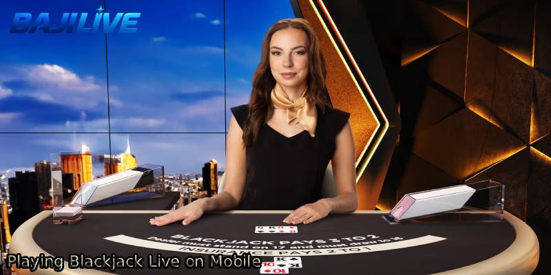 Playing-Blackjack-Live-on-Mobile.