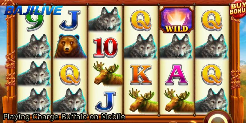 Playing-Charge-Buffalo-on-Mobile.