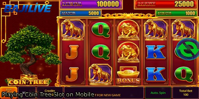 Playing-Coin-Tree-Slot-on-Mobile.