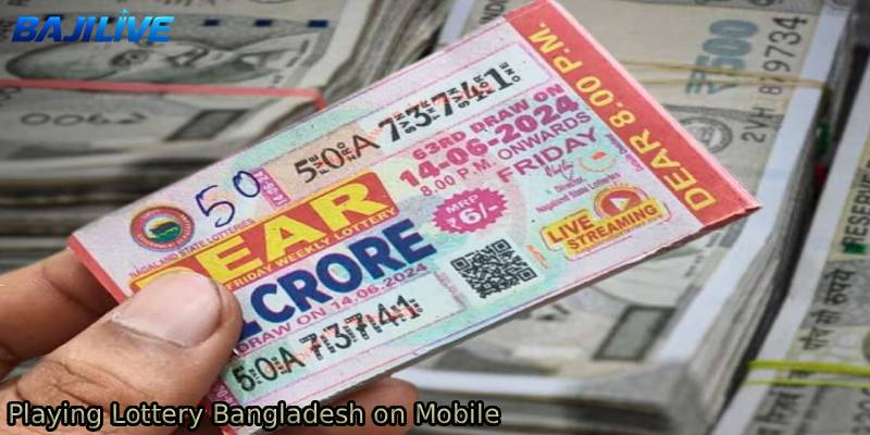 Playing-Lottery-Bangladesh-on-Mobile.